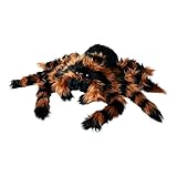 mikamax Riesige Vogelspinne Plüsch XXL – Giant Tarantula Plush, Kuscheltier Spinne, 85 cm