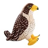 URFDCAD Adler Plüschtier, Niedliche Adler Kuscheltier Plushie Puppen Süße Adler Plüschtier Schlafkissen Adler Stofftiere Plushies Weiche Gefüllte Spielzeug Plüsch Wurfkissen Plüsch Kissen für Kinder