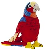 Heunec 285576 - Softissimo Papagei, 20 cm