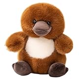 KUKUShining Schnabeltier Kuscheltier, Weiches Plüschtier Wildtier Kawaii Stofftier Lebensechtes Enten Plüsch Spielzeug Heimdekoration Geburtstagsgeschenk