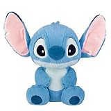 MINISO Stitch Kuscheltier, 50x44cm Großer Lilo und Stitch Plüschtier, Süße Stofftier Plüsch mit Schlappohren für Kinder, Weich Spielzeug zum Kuscheln und Spielen
