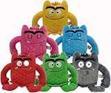 Farbenmonster Plushie, Bunte Monster Plüschtier für eine fröhliche und unbeschwerte Stimmung, Halloween oder Birthday Decorations Monster Kuscheltier Geschenke für Jungen oder Mädchen (6pcs)