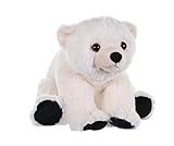 Wild Republic Cuddlekins Eisbär Baby, Stofftier, Baby-Geschenk für Mädchen und Jungen, Kinder Plüschtier, Kuscheltier Für Babys, Spielzeug aus Recyclingmaterial, 30 cm