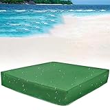 150 * 150 * 20cm Wasserdicht Sandkasten Abdeckung, Sandkastenabdeckung Plane,Sandkasten Abdeckung,Staubdichte Sandkasten Abdeckung, Abdeckplane Sandkastenabdeckung