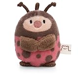 Kuscheltier Marienkäfer Dozz 5cm rot - Stofftier aus weichem Plüsch, niedliches Plüschtier zum Kuscheln und Spielen, für Kinder & Erwachsene - tolle Geschenkidee