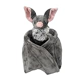 Zahoken Tier,Weiches Kuscheltier Grusel Fledermäuse - Realistische Halloween Für Sammler Kinder Jungs Halloween Weihnachten Geburtstag