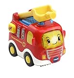 VTech Tut Tut Baby Flitzer - Feuerwehrauto – Spielzeugauto mit Musik, aufleuchtender Taste, spannenden Sätzen und Geräuschen – Für Kinder von 1-5 Jahren