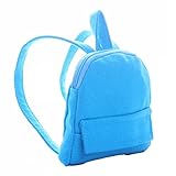 TOYANDONA Puppenrucksack Münzkoffer Kleine Puppentasche Mini-Puppen-geldbörse Mini-puppenschultasche -Schultasche Puppe Kleine Tasche Büchertasche Für Mädchen Stoff Handbuch Lippenstift