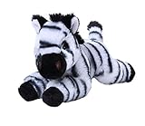 Wild Republic Ecokins Mini Zebra, Kuscheltier aus Stoff, Nachhaltiges Spielzeug, Baby Geschenk zur Geburt von Jungen und Mädchen, Stofftier 20 cm