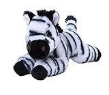 Wild Republic Ecokins Mini Zebra, Kuscheltier aus Stoff, Nachhaltiges Spielzeug, Baby Geschenk zur Geburt von Jungen und Mädchen, Stofftier 20 cm