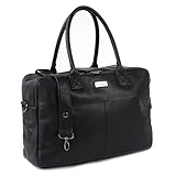 Kidzroom Diaper Bag Joy - Made of sturdy, waterproof polyester - Ideal for travel - Black - Black One