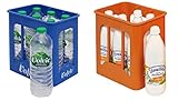 Christian Tanner 0072.6 - Getränke Set bestehend aus Volvic Kiste und Landliebe Milchkiste mit 6 Flaschen