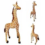100cm 40' Giraffe Stofftier Großes Plüschtier Babyzimmer Große Dekoration Figur Partydekoration