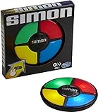 Hasbro Simon Spiel, klassisches Memory Spiel mit elektronischen Funktionen wie Lichtern und Geräuschen als Herausforderung, Geburtstagsgeschenk für Jungen und Mädchen ab 8 Jahren