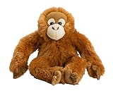 WWF 15191053 Plüsch Orang-Utan, realistisch gestaltetes Plüschtier, ca. 30 cm groß und wunderbar weich