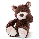 NICI Kuscheltier Bär 20 cm – Nachhaltiges Plüschtier für Mädchen, Jungen & Babys – Flauschiges Stofftier zum Spielen, Sammeln & Kuscheln – Gemütliches Schmusetier, Kakaobraun