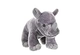 Wild Republic 10846 Republic Plüsch Nashorn Baby Cuddlekins Kuscheltier, Plüschtier, 20cm