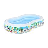 Intex 56490NP - Aufblasbarer Pool Paradise, Vinyl, Mehrfarbig, 262x160x46 cm