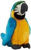 WWF Plüsch WWF00780B, WWF Papagei Ara blau (18cm), realistisch, Super weiches, lebensecht gestaltetes Plüschtier zum Knuddeln und Liebhaben, Handwäsche möglich, Mehrfarbig