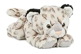 Trigon Plüschtier Schneeleopard 27cm Stofftier Soft Kuscheltier Raubkatze Plüschtiere