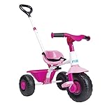 FEBER- Dreirad Trike 2 Mädchen von 1 bis 3 Jahre alt, Rosa, Famosa (800012811), Groß