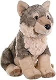 Wild Republic 10963 Republic Plüsch Wolf, Cuddlekins Kuscheltier, Plüschtier, 30cm