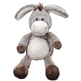Gxdamxz Esel Kuscheltier Stofftier für Jungen & Mädchen zum Kuscheln & Spielen, Grauer - 32CM