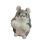 SMJWH Niedliches Chinchilla-Plüschtier, weiches Stofftier, Mauspuppe for, Mädchen und Jungen, Geschenkidee, Dekoration