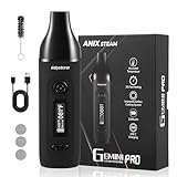 Vaporizer Cannabis, Mini Tragbar Verdampfer Set für Trockenkräuter, Weed Verdampfer Kräuter E Zigarette mit 2200mAh Akku, 0,91' OLCD Display Vaporisator Cannabis, Präzises Heizen 149℃-224℃/300℉-435℉