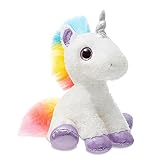 Aurora World 60857 Sparkle Tales Drachen Dazzle Einhorn Plüsch, Mehrfarbig, 30.5 cm