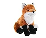 Wild Republic 10944 Plüsch Fuchs, Cuddlekins Kuscheltier, Plüschtier, 30cm