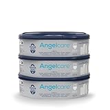 Angelcare Nachfüllkassette für Windeleimer Dress-Up und Classic XL, 3er-Pack