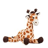 Schaffer 5562 Plüsch-Giraffe Bahati, 0 Monate to 99 Jahre , Braun, M - 28 cm