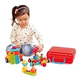 85 Bristle Blocks - Bausteine für Kinder ab 2 (B. Toys)