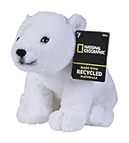 Simba 6315870107 - Disney National Geographic Eisbär, 25cm Plüschtier, für Kinder ab den ersten Lebensmonaten geeignet