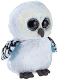 TY 7136078 7136078-Spells-Schneeeule weiß, 15 cm, Beanie Boos