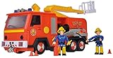 Feuerwehrmann Sam Jupiter Feuerwehrauto mit Licht und Sound (Simba)