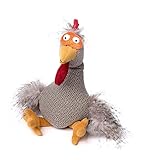 SIGIKID 39081 Chicken Checker Beasts Town Kinder und Erwachsene Kuscheltier empfohlen ab 3 Jahren mehrfarbig