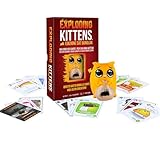 Exploding Kittens CAT Burglar - Gesellschaftsspiel für Familie und Freunde - Basiskartenspiel - Party Game, 2-5 Spieler, 7+ Jahre, italienische Ausgabe