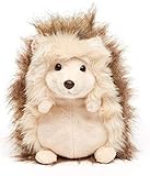 Uni-Toys - Igel mit braun-meliertem Fell, stehend - 22 cm (Höhe) - Plüsch-Waldtier - Plüschtier, Kuscheltier