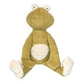 SIGIKID 39335 Kuscheltier Frosch Green Mädchen und Jungen Babyspielzeug empfohlen ab Geburt grün/weiß