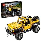 LEGO 42122 Technic Jeep Wrangler, 4x4-Spielzeugauto, Detailreicher Modellbausatz Für Offroad-Geländewagen, Geschenk Für Jungen Und Mädchen, Kreatives Spielzeug Für Kinder