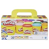 Knete für fantasievolles und kreatives Spielen - 20er-Farbenset (Play-Doh)