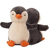 Kuscheltier Pinguin，21CM Pinguin Plüschtier，Plüsch Stofftier Pinguin Weich Gefülltes Kissen ，Tier Plüschkissen Spielzeug Geschenk für Kinder Mädchen Jungen，Kuscheltier