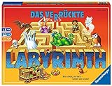 Ravensburger Familienspiel 26446 - Das verrückte Labyrinth - Kinder- und Gesellschaftsspiel, für Kinder und Erwachsene, 2-4 Spieler, ab 7 Jahren