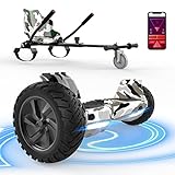 SOUTHERN-WOLF Self-Balancing Scooter mit Sitz, Hoverboard 8,5zoll Hover Scooter Board mit APP mit hoverkart Scooter mit Bluetooth