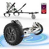 SOUTHERN-WOLF Self-Balancing Scooter mit Sitz, Hoverboard 8,5zoll Hover Scooter Board mit APP mit hoverkart Scooter mit Bluetooth