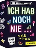 Edition Michael Fischer / EMF Verlag Kartenspiel: Ich hab noch nie ... – für Kids und Teens: Der Spieleklassiker mit über 60 Karten für Mädchen und Jungs von 10–14 Jahren