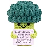 Mwmoeen Lustige Positive Kartoffel Pocket Hug, Kreative Positive Broccoli Puppe Beste Freundin Geschenke für Freundin Frauen(A28)