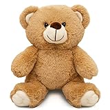 MilaBoo® kuschelweicher Teddybär klein 20 cm I Kuscheltier Baby in beige inkl. Postkarte I Liebevoll designter Kuschelbär zum Verlieben I super weiches Plüschtier zum Verschenken